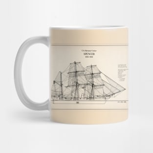 United States Revenue Cutter Spencer - SD Mug